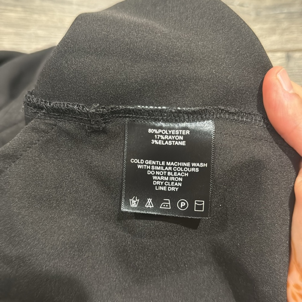 • Maniere De Voir • Women’s CORSET ZIP TROUSERS
Black 14 - Picture 6 of 6